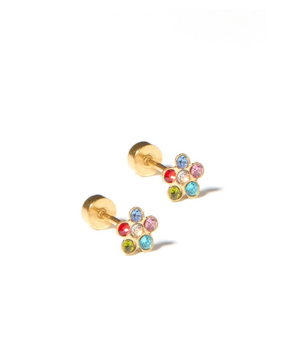 Lyla Multi Screwback Stud Earrings