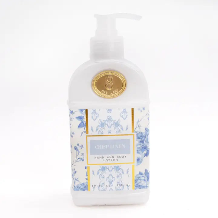 Crisp Linen 12oz Hand & Body Lotion