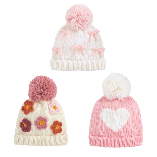 Mud Pie Girl Chunky Knit Hat