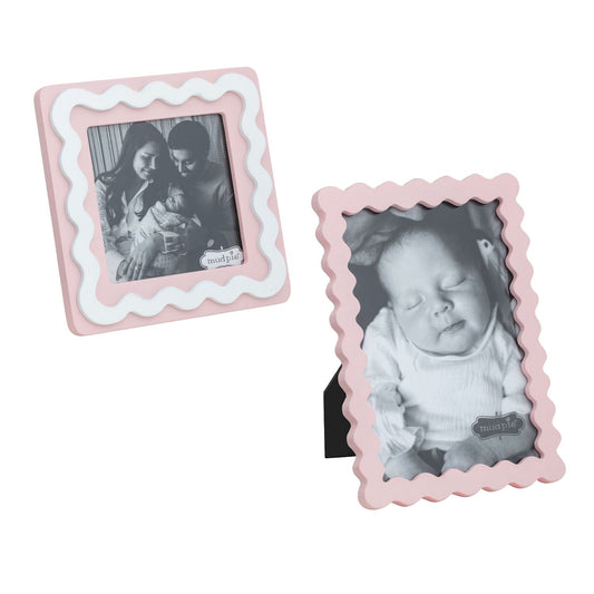 Mud Pie Pink Ric-Rac Frames