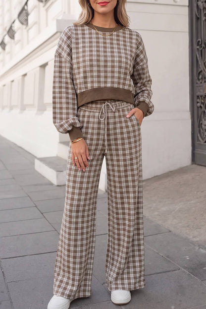 The Uptown Plaid Set