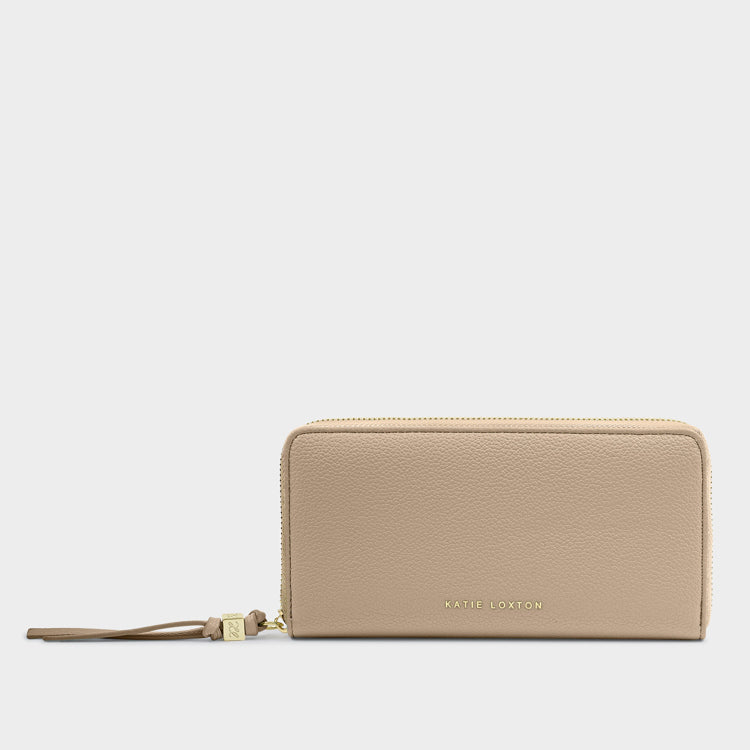 LOTTIE LARGE PURSE | Light Taupe | 4" x 7 7/8"