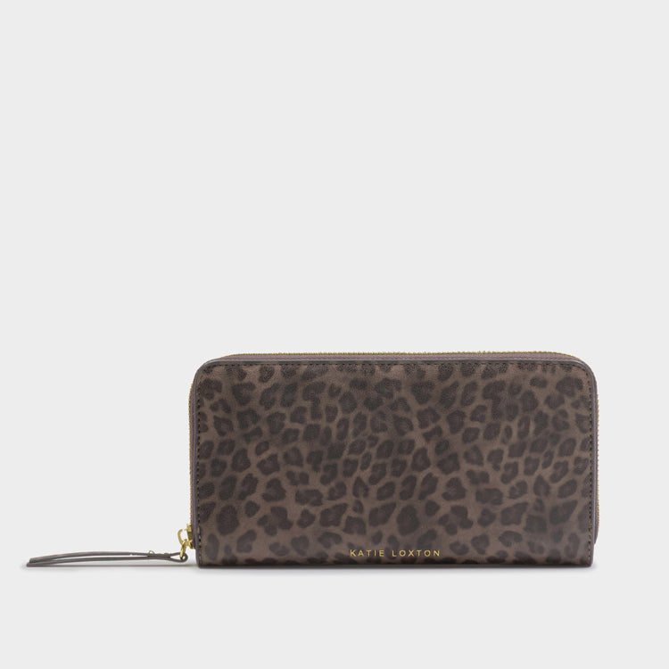 LARGE PURSE | Leopard | 4" x 7 7/8"