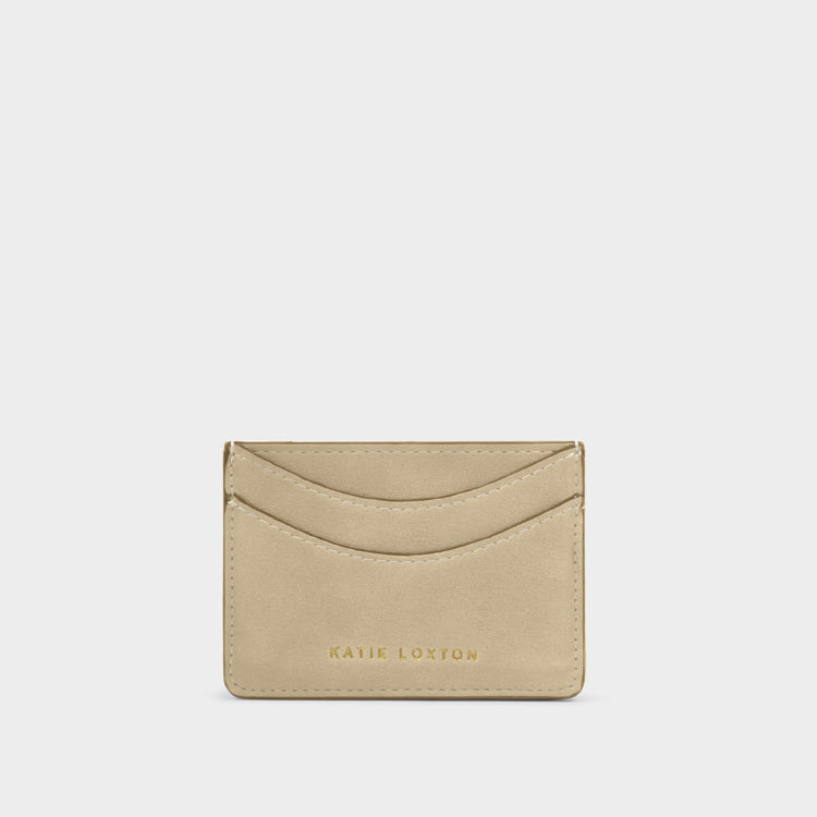 ALBA CARDHOLDER | Desert Sand Suedette | 3 1/2" x 4 3/4"