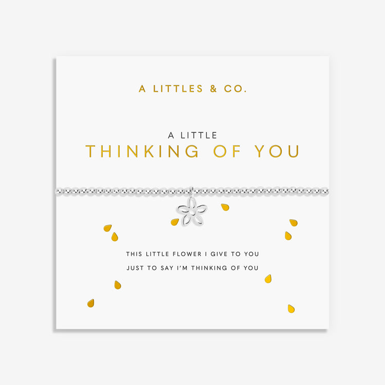 a little THINKING OF YOU - bracelet