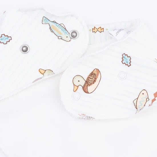 Angel Dear Lake Cuties Bandana Bib