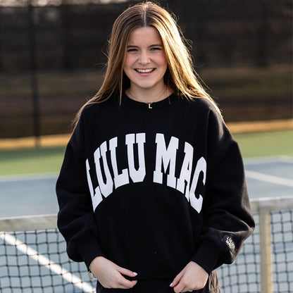 Lulu Mac Black & White Sweatshirt