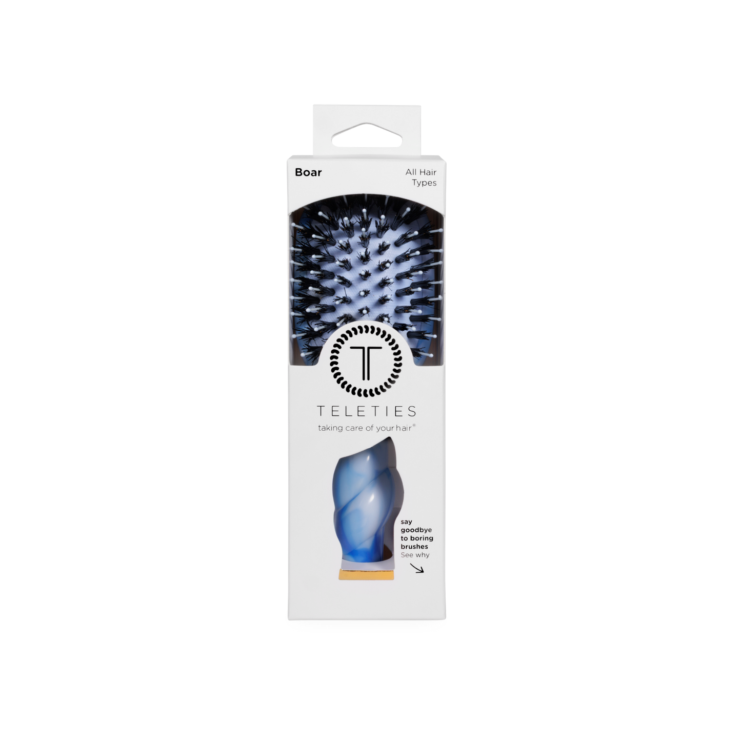 TELETIE Mini Boar Brush | Tide & True