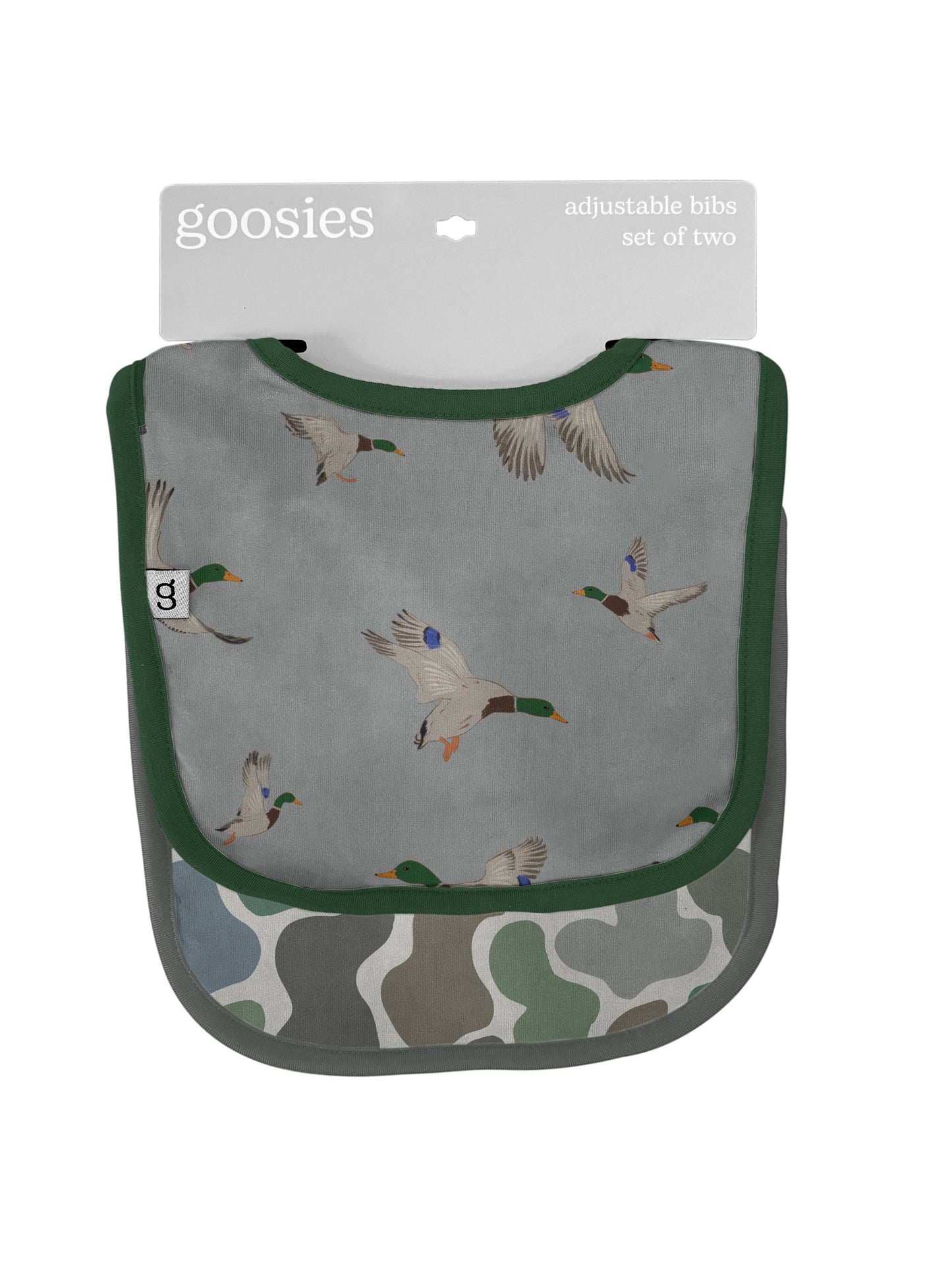 Mallard Ducks & Camo Bib Set