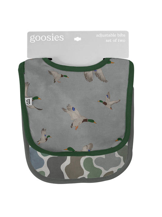 Mallard Ducks & Camo Bib Set