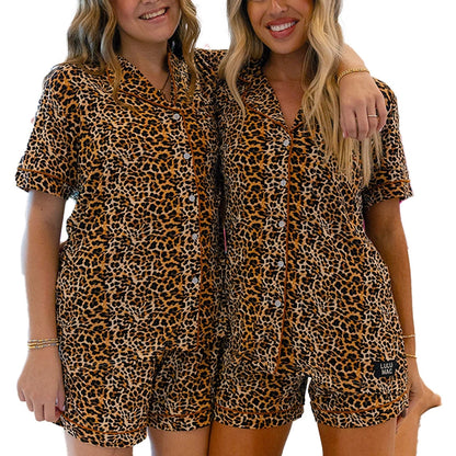 Lulu Mac Leopard Pj Short Set