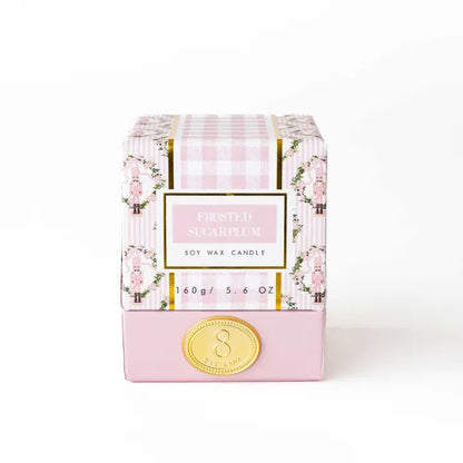 Frosted Sugarplum 5.6oz Soy Wax Candle
