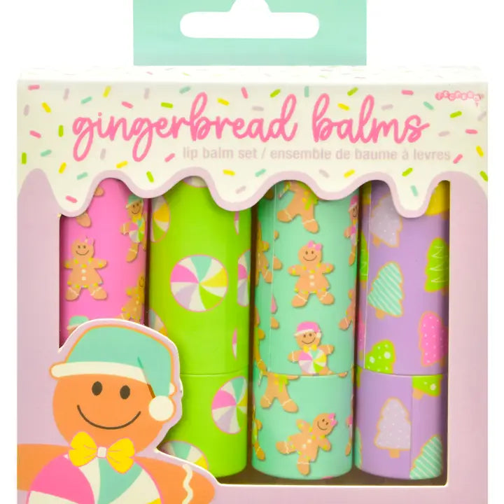 Gingerbread Lip Balm Set