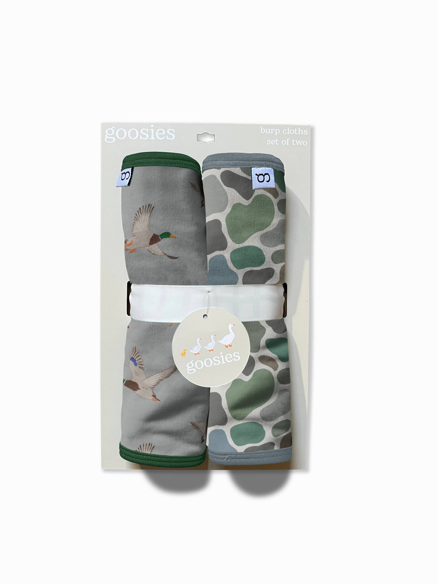 Mallard Ducks & Camo Burp Cloth Sets