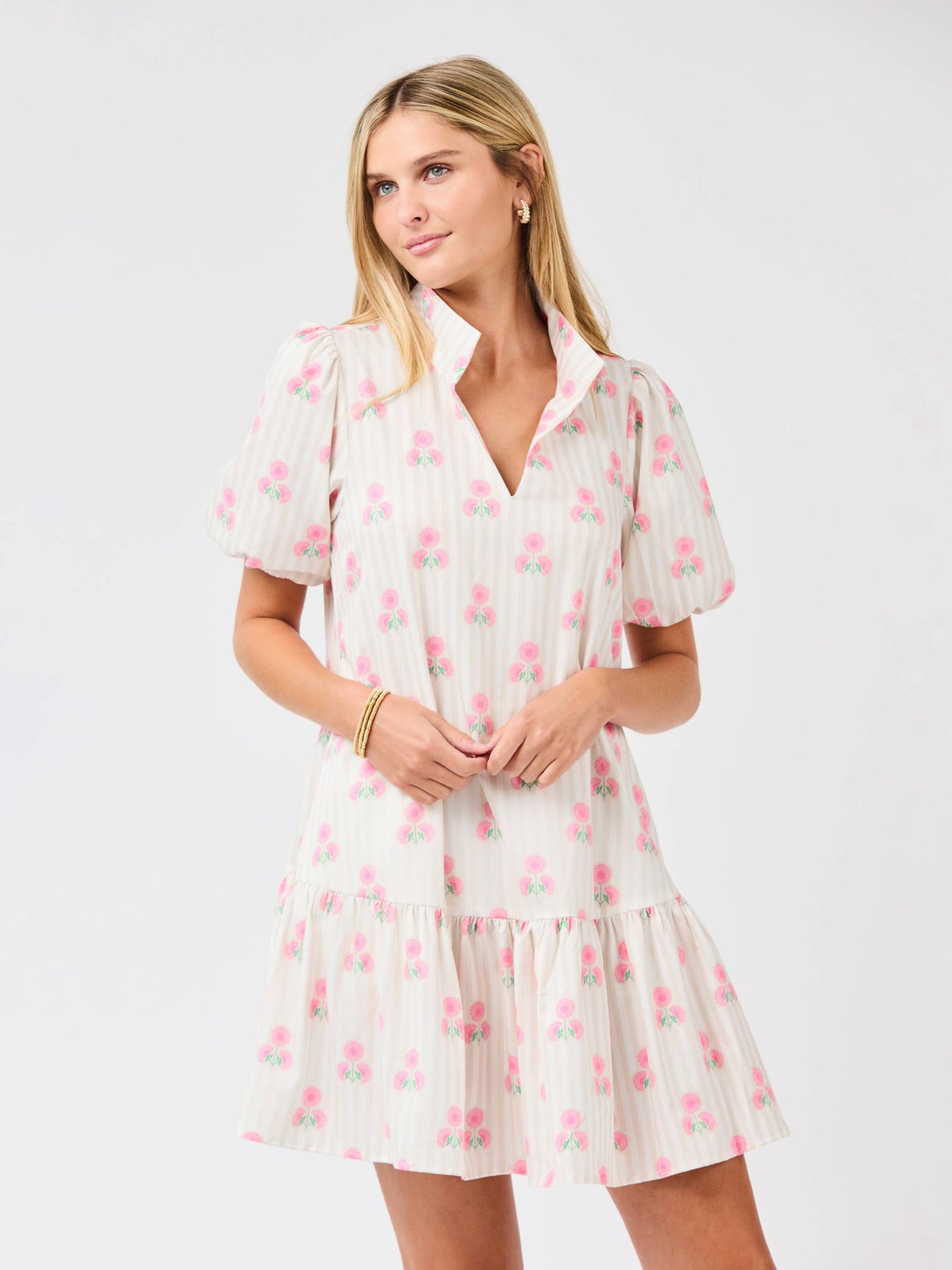 Sweetbriar Stripe Pink Nancy Dress