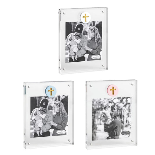 Mud Pie Cross Icon Acrylic Frame