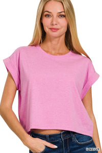 Heather Mauve Tiffany Tee