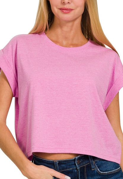 Heather Mauve Tiffany Tee