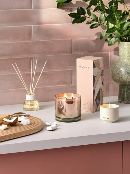 Coconut Milk Mango Baltic Glass Candle