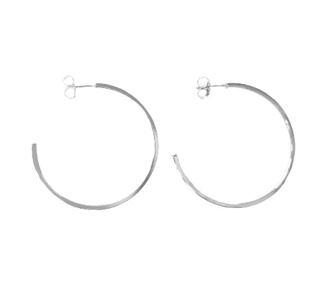 Perfect Hoops - Shiny Silver