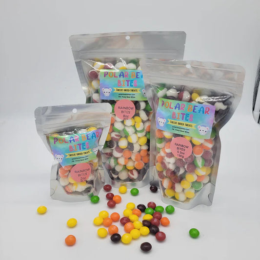 Rainbow Bites Freeze-Dried Candy