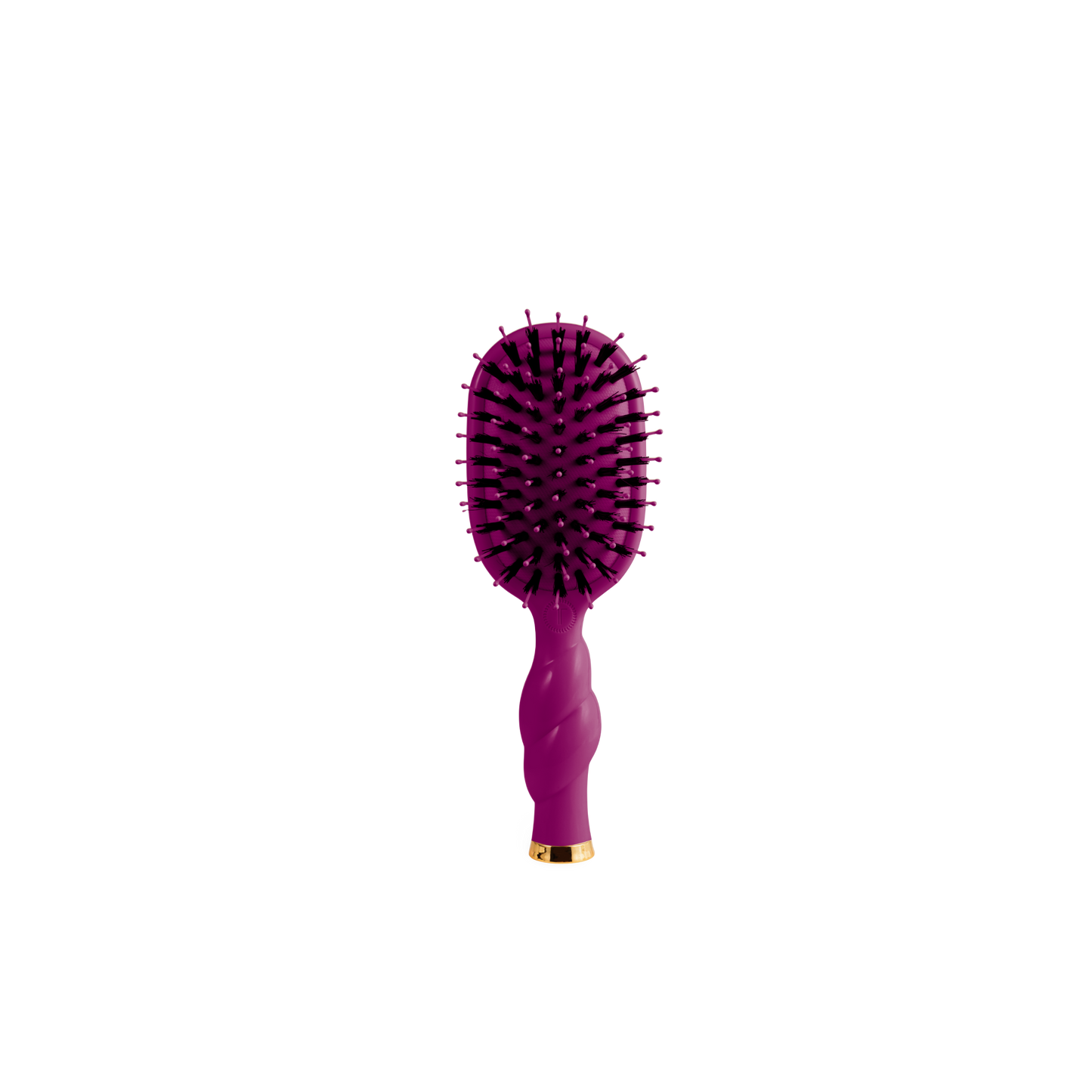 TELETIE Mini Boar Bristle Hair Brush | Mulberry