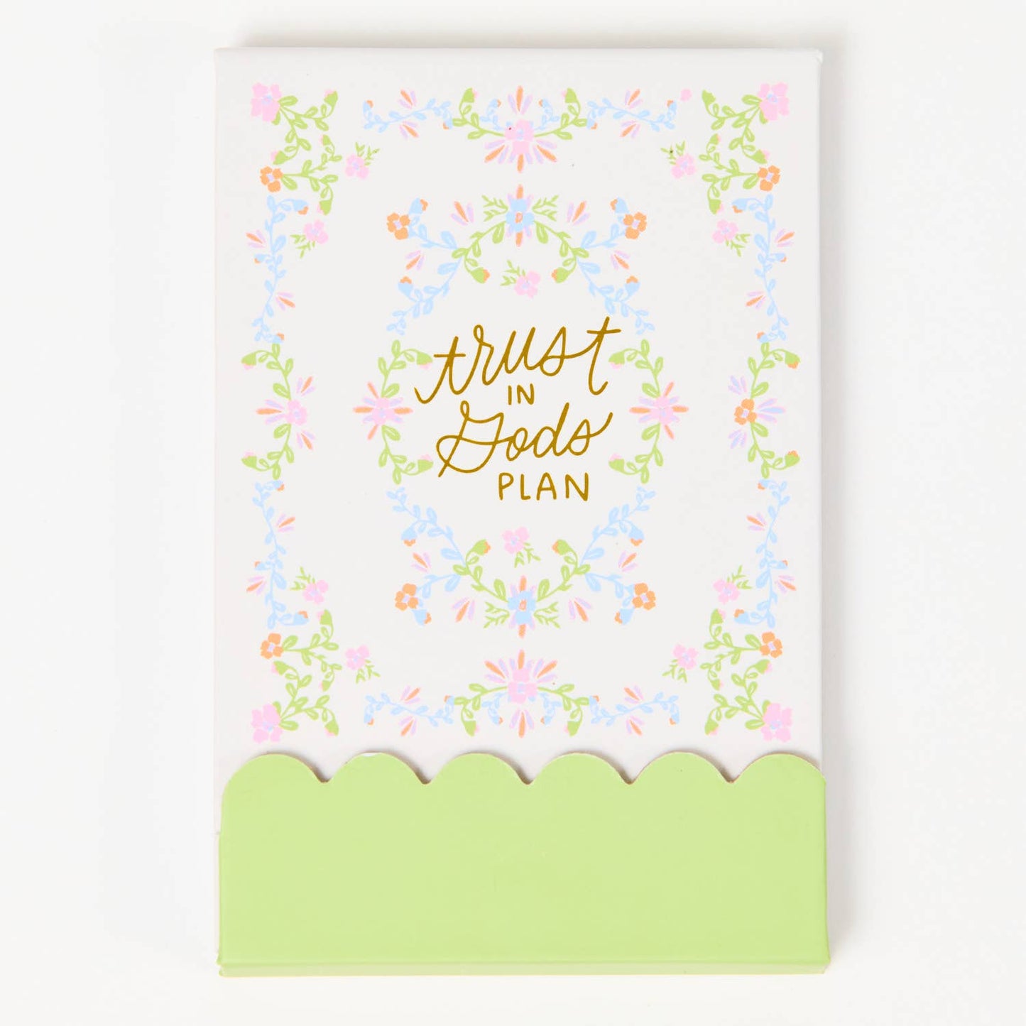 Trust in God's Plan Flip Notepad