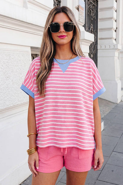 Boardwalk Breeze Stripe Top