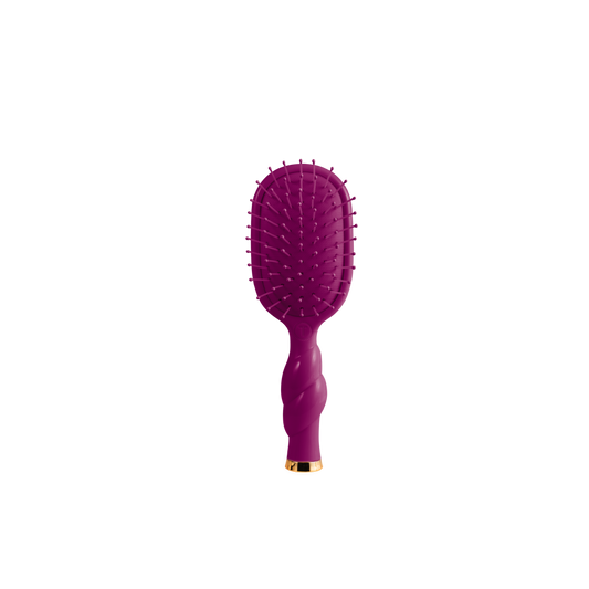 TELETIE Mini Detangler Brush for Medium Hair | Mulberry