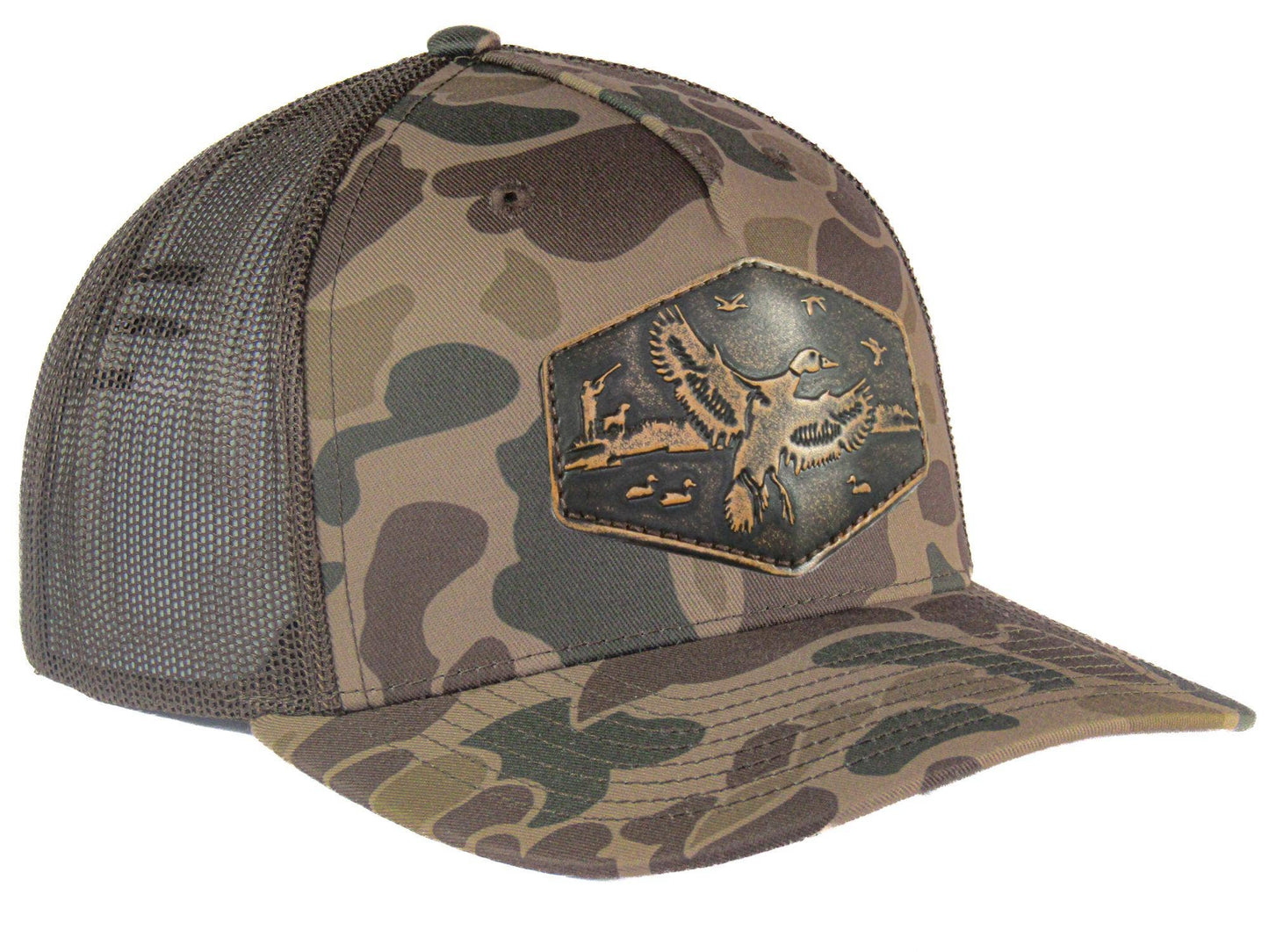 Green, Gray, & Camo Mallard Trucker Hat