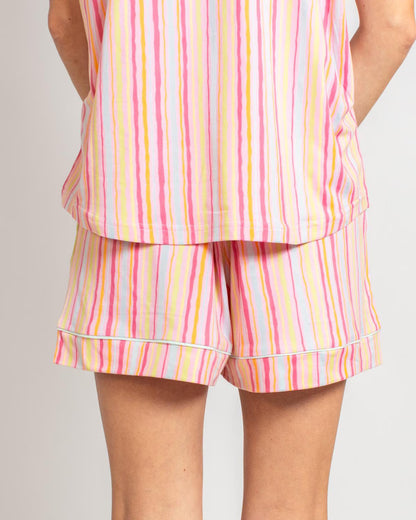 Addie Stripe Sleep Shorts