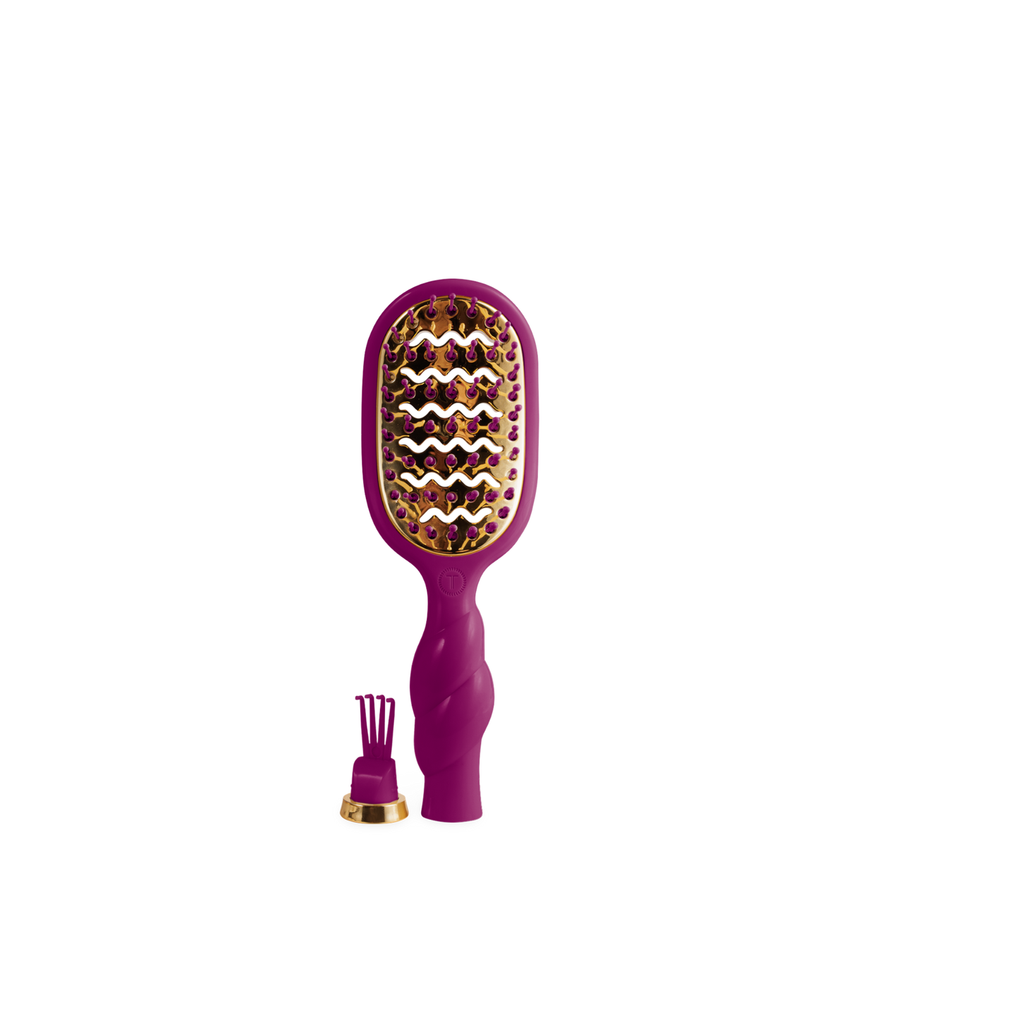 TELETIE Mini Vented Hair Brush | Mulberry