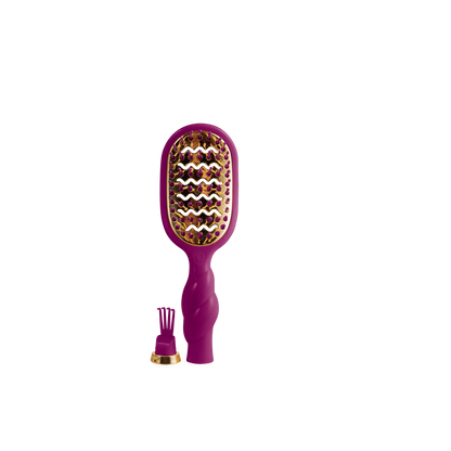 TELETIE Mini Vented Hair Brush | Mulberry
