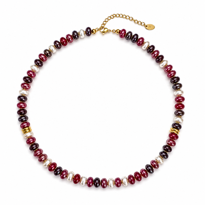 Color Garden Beaded Necklace