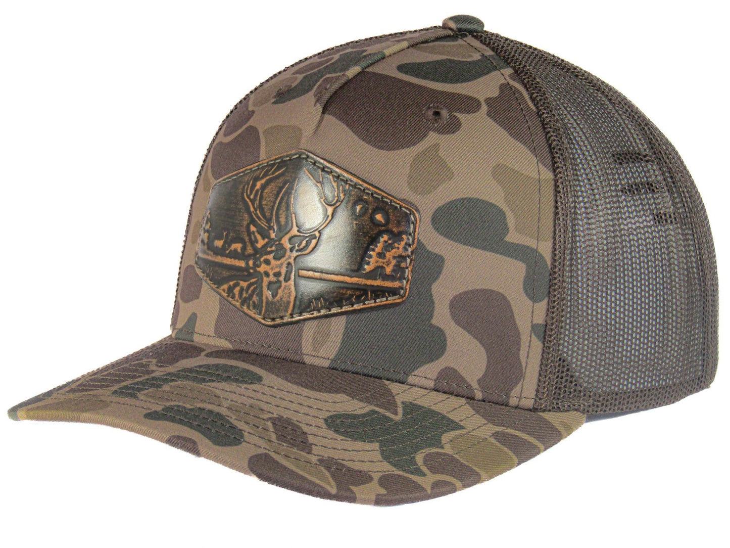 Buck Old School Camo Trucker Hat