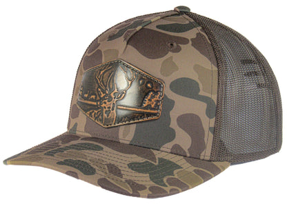 Buck Old School Camo Trucker Hat