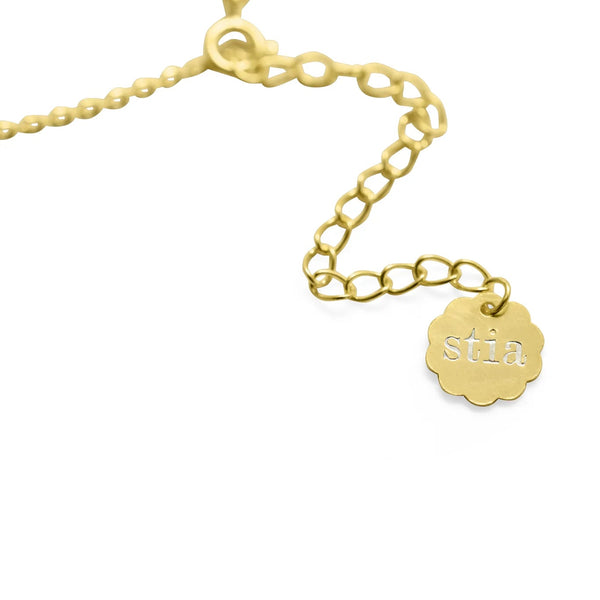 Stia Girl Gold Love You Forever Necklace