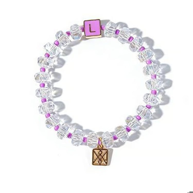 Michelle McDowell Girl Presley Initial Bracelet