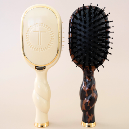 TELETIE Mini Boar Brush | Tortoise
