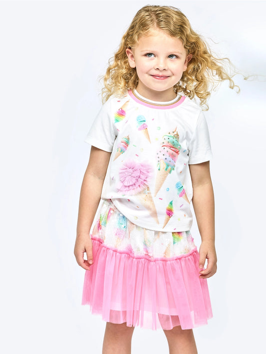 Tween Ice Cream Graphic Top