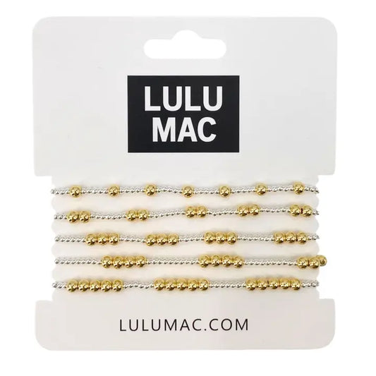 Lulu Mac Gold Bracelet Set