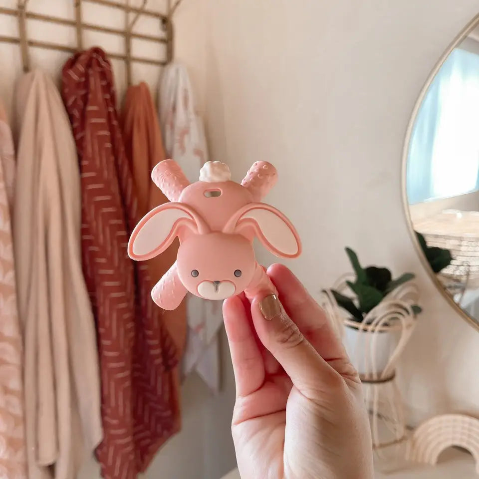 Ritzy Teether™ Baby Molar Teether - Ana the Bunny
