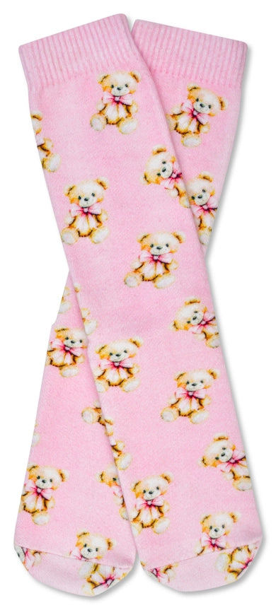 Youth Beary Cute Pink Socks