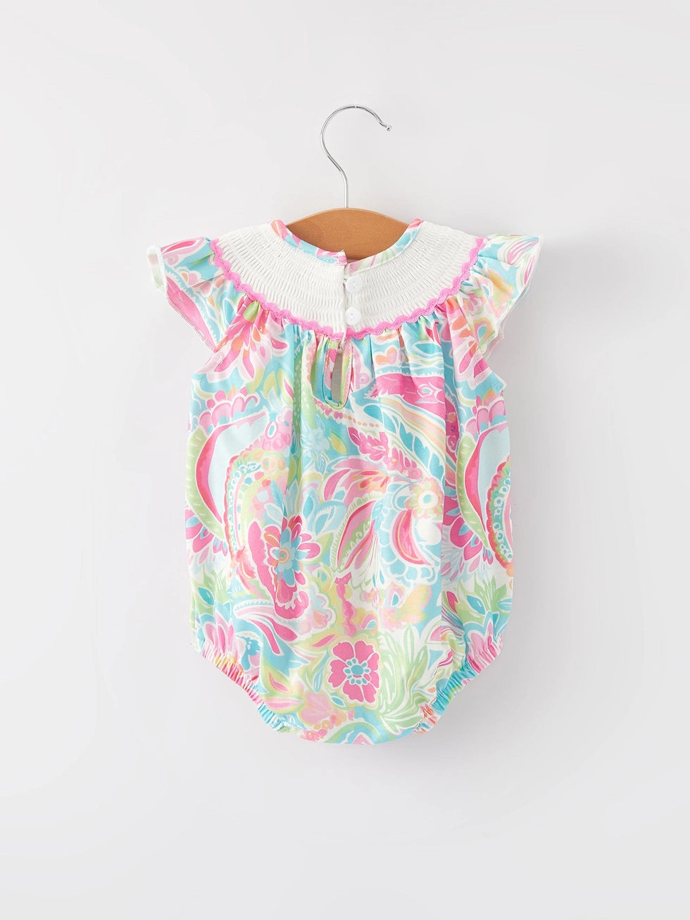 Baby Cross Smocking Romper