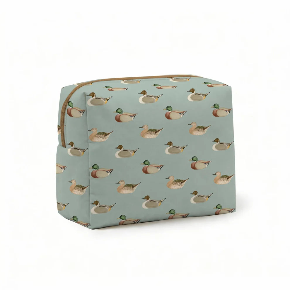 Hamner Hill Vintage Ducks Cosmetic/Tote Bag