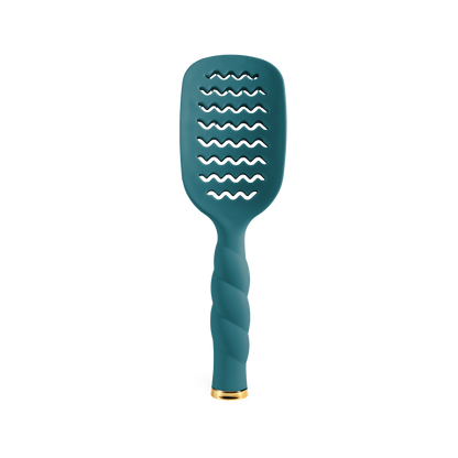 TELETIE Vented Hair Brush | Teal With It