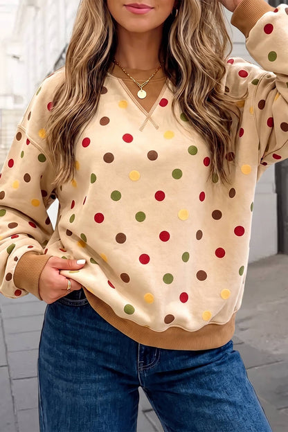 The Confetti Dot Pullover