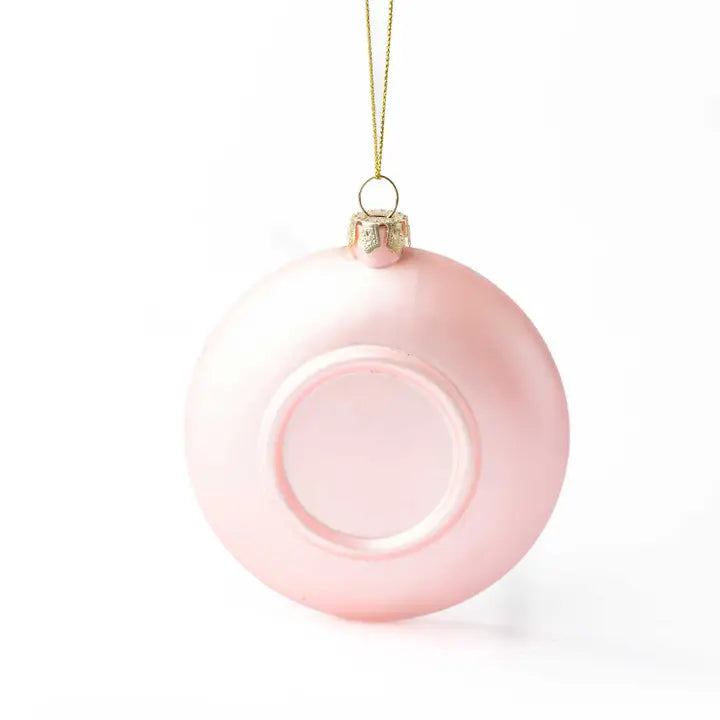 Oyster Bowl Glass Ornament