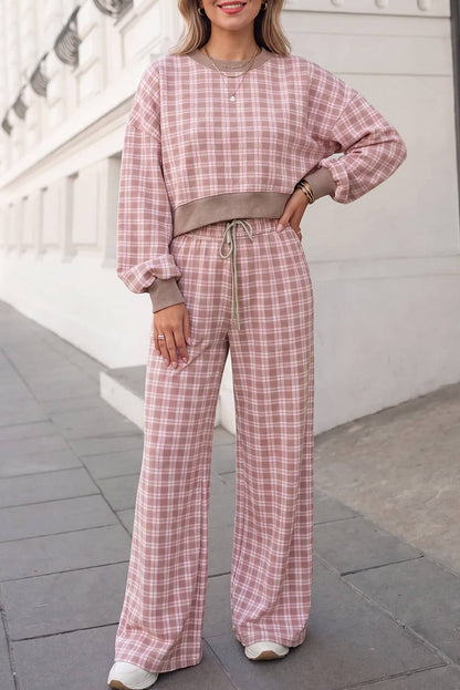 The Uptown Plaid Set
