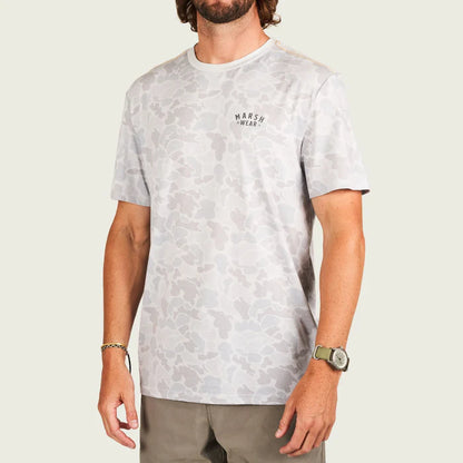 Gray Camo Stackhouse Tech Tee